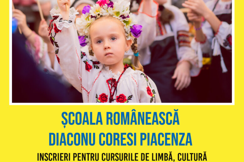 Înscrieri la cursurile de limbă, cultură și civilizație - Școala Românească Diaconu Coresi, Picenza